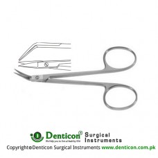 Converse Nasal Scissor Angled - Sharp/Sharp Stainless Steel, 10.5 cm - 4 1/4"